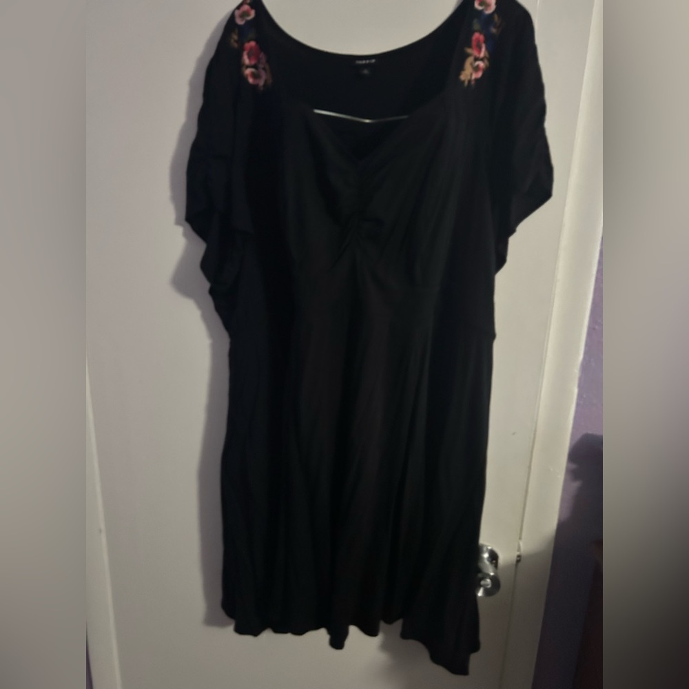 Black 1940s inspired dress